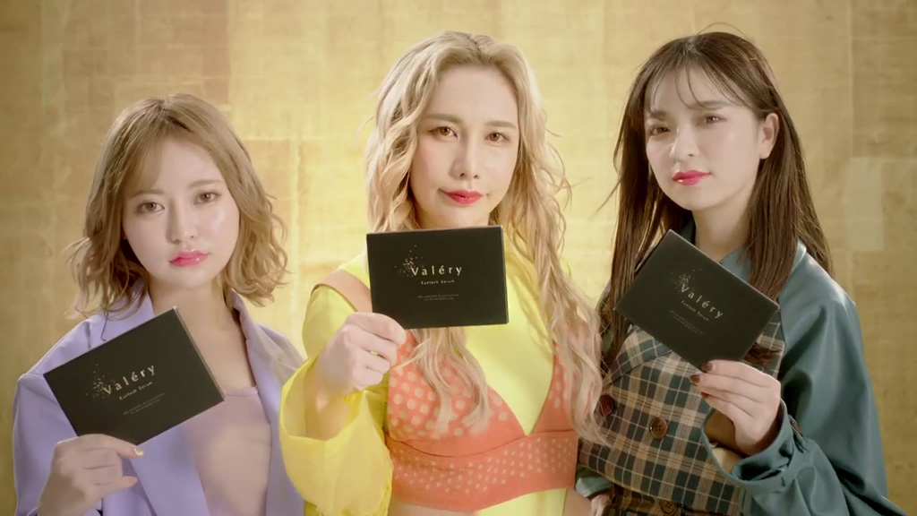 Valery まつ毛美容液 TVCM